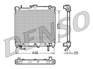 DRM47003 (DENSO) Радіатор основнийSuzuki Jimny 98-18