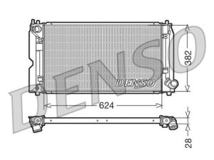 DRM50012 (DENSO) Радиатор основнойToyota Corolla Verso 04-09 Toyota Corolla 02-07 Toyota Avensis 03-10