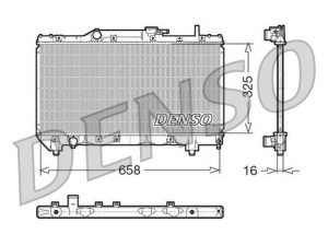 DRM50028 (DENSO) Радиатор основной