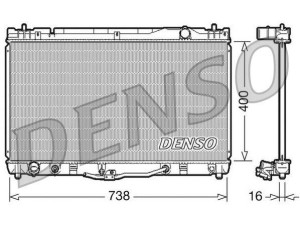 DRM50043 (DENSO) Радіатор основнийToyota Camry 01-06