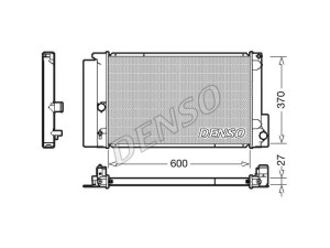 DRM50087 (DENSO) Радиатор основнойToyota Verso 09-18