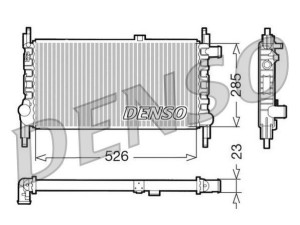 DRM20035 (DENSO) Радиатор основной