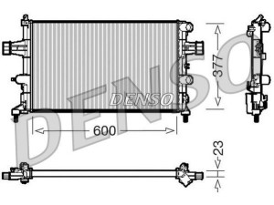 DRM20081 (DENSO) Радіатор основнийOpel Astra G 98-05