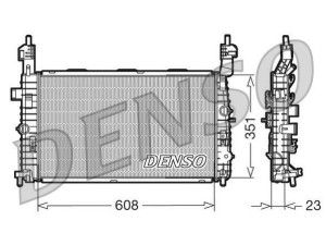 DRM20093 (DENSO) Радиатор основнойOpel Meriva A 03-10