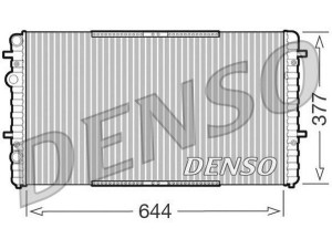 DRM26005 (DENSO) Радиатор основной