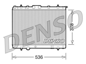 DRM21030 (DENSO) Радиатор основнойPeugeot 206 98-12 Peugeot 307 01-11 Citroen Berlingo 96-08