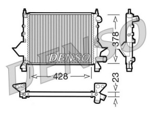 DRM23081 (DENSO) Радиатор основной