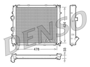 DRM23030 (DENSO) Радиатор основнойRenault Kangoo 97-07