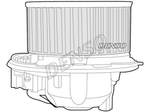 DEA32003 (DENSO) Моторчик печкиVW Golf VI 09-14 Audi A3 03-12 Skoda Octavia A5 04-13