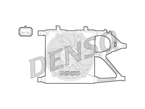 DER20016 (DENSO) Вентилятор основного радиатораOpel Corsa C 00-06