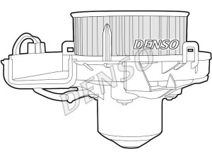 DEA20003 (DENSO) Моторчик печкиOpel Corsa C 00-06 Opel Tigra 04-09 Opel Combo C 01-11