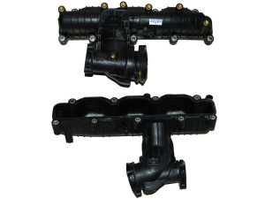 504384189 (FIAT) Коллектор впускной пластик 11- 2.3HDI 16V, 2.3MJET 16VFiat Ducato 06-14 Peugeot Boxer 06-14 Citroen Jumper 06-14