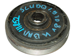 9608938980 (FIAT) Шкив коленвала 6 ручейковFiat Scudo 95-07 Peugeot Expert 95-07 Citroen Jumpy 95-07