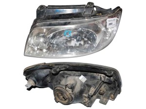 9210117010 (HYUNDAI) Фара ліва механічний коректор -05Hyundai Matrix 01-08