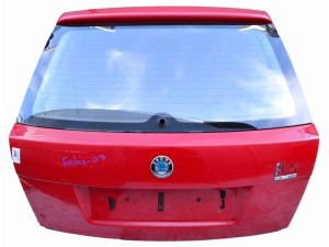 6Y0827023AF (SKODA) Крышка багажника стекло хэтчбек