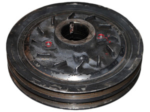 MD110165 (MITSUBISHI) Шкив коленвала 2 клин 2.5TD 8VMitsubishi Pajero II 91-07 Mitsubishi L200 96-06 Mitsubishi Pajero Sport 99-09