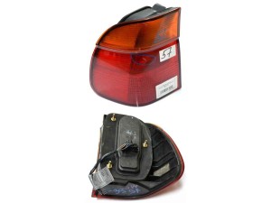 63218371327 (BMW) Фонарь левый универсал красно-желтый Европа -00