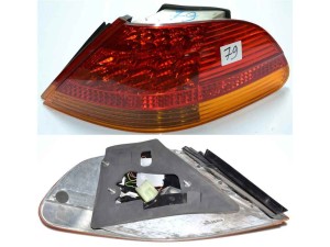 63218379688 (BMW) Фонарь правый желтый Европа -05