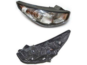 921022S500 (HYUNDAI) Фара правая линза механический корректор -14