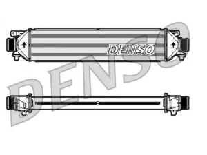 DIT13001 (DENSO) Радіатор інтеркулераAlfa Romeo Giulietta 10-20 Lancia Delta 08-14