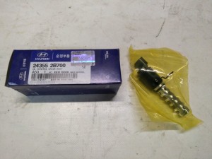 243552B700 (MOBIS) Клапан керування ваносом 1.6MPI 16V G4FC, 1.4MPI 16V G4FA, 1.6GDI 16V G4FD, 1.6T-GDI 16V G4FP G4FJ G4FTHyundai i-30 12-17 Kia Ceed 12-19 Kia Soul 08-13