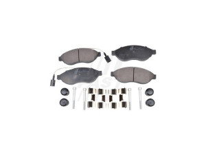 FT29155 (FAST) Колодки тормозные дисковые передниеFiat Ducato 06-14 Peugeot Boxer 06-14 Citroen Jumper 06-14