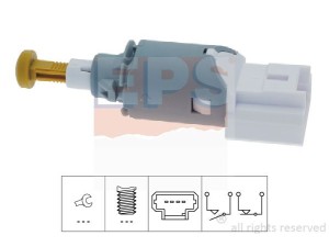 FT81038 (FAST) Датчик положения педали тормоза 4 пинаRenault Megane II 03-09 Mercedes-Benz Citan 12-21 Nissan NV400 10-21