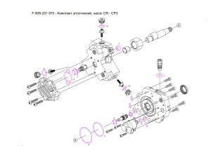 F00N201975 (BOSCH) Ремкомплект ПНВТ