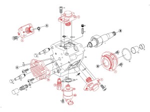 0445010140 (BOSCH) ТНВД Bosch 06- 2.5DCI 16VRenault Trafic 00-14 Renault Master II 97-10