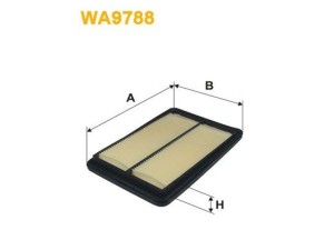 WA9788 (WIX FILTERS) Фильтр воздушныйRenault Koleos 16- Renault Kadjar 15-22 Nissan X-Trail T32 14-21