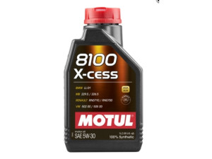 368101 (MOTUL) Масло моторное 5W-30 синтетика 1 л MOTUL 8100 X-cess