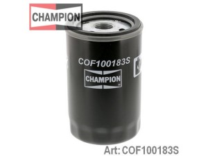 COF100183S (CHAMPION) Фильтр масляныйVW Golf VI 09-14 Audi A4 04-08 Skoda Octavia A5 04-13