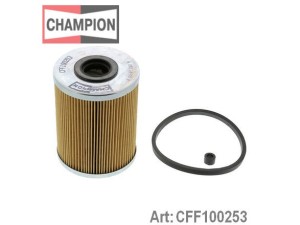 CFF100253 (CHAMPION) Фильтр топливныйRenault Megane II 03-09 Nissan Primera P12 02-08 Mitsubishi Carisma 95-04