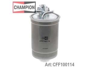 CFF100114 (CHAMPION) Фильтр топливныйVW Transporter T4 90-03 Skoda Felicia 94-01 Ford Galaxy 94-06