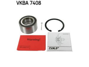 VKBA 7408 (SKF) Подшипник ступицы передней комплектPeugeot 4008 12-17 Mitsubishi Lancer X 07- Citroen C4 AirCross 12-17