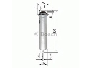 0 450 905 960 (BOSCH) Фильтр топливныйBMW 5 E39 97-04 BMW X5 E53 00-07