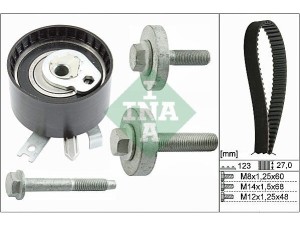 530 0197 10 (INA) Ремень ГРМ комплектRenault Megane III 09-16 Nissan Qashqai 07-14 Suzuki Jimny 98-18