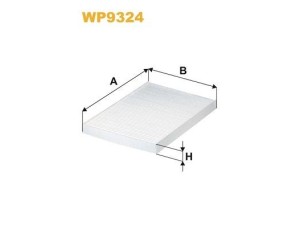 WP9324 (WIX FILTERS) Фильтр салонаKia Ceed 12-19 Kia Ceed 07-12