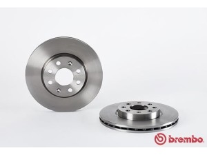 09.5843.34 (BREMBO) Диск тормозной передний вентилируемыйFiat Grande Punto 05-10 Opel Corsa E 14-19 Opel Corsa D 06-15