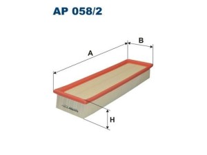 AP058/2 (FILTRON) Фильтр воздушныйPeugeot 206 98-12 Peugeot 307 01-11 Citroen C4 04-11