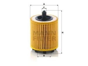 HU69/2X (MANN-FILTER) Фильтр масляныйFiat Croma 05-10 Opel Astra G 98-05 Chevrolet Captiva 11-19