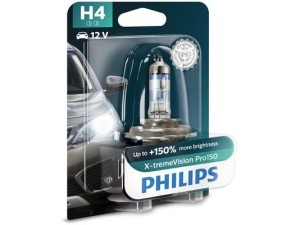 12342XVPB1 (PHILIPS) Лампа фари 12V 60/55W H4VW Transporter T5 03-15 Audi A3 96-03 Skoda Fabia II 07-14