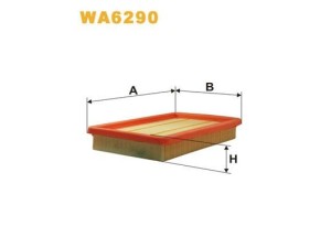 WA6290 (WIX FILTERS) Фильтр воздушный