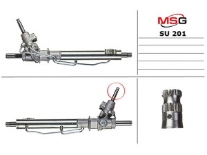 SU201 (MSG) Рулевая рейка с ГУРSubaru Impreza 00-07 Subaru Legacy 99-03 Subaru Impreza 92-01