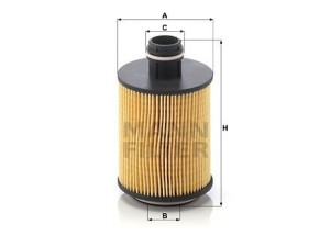 HU7004/1X (MANN-FILTER) Фильтр масляныйOpel Astra J 10-15 Chevrolet Malibu 12-15 Cadillac BLS 05-09