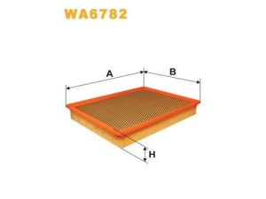 WA6782 (WIX FILTERS) Фильтр воздушныйFiat Croma 05-10 Opel Signum 03-08 Opel Vectra C 02-08