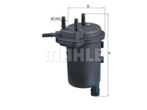 KL430 (KNECHT) Фильтр топливныйRenault Kangoo 97-07 Nissan Juke 10-19 Suzuki Jimny 98-18