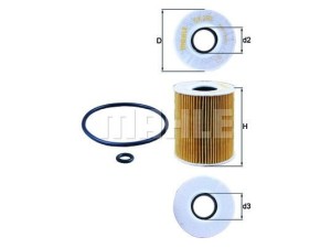 OX203DECO (KNECHT) Фильтр масляныйFord Galaxy 06-15 Ford Mondeo IV 07-15 Mazda 6 08-12