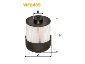 WF8489 (WIX FILTERS) Фильтр топливныйRenault Kangoo 08-17 Mercedes-Benz Citan 12-21 Nissan Note 12-20