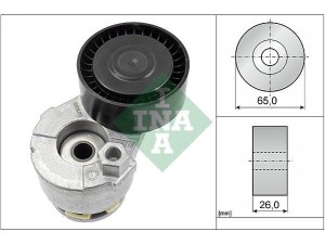 534 0269 10 (INA) Ролик ГРМ натяжнойRenault Megane III 09-16 Nissan Qashqai 07-14 Dacia Logan 04-12